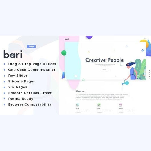 Bari $4.49 (91% Off) | PluginTheme.net