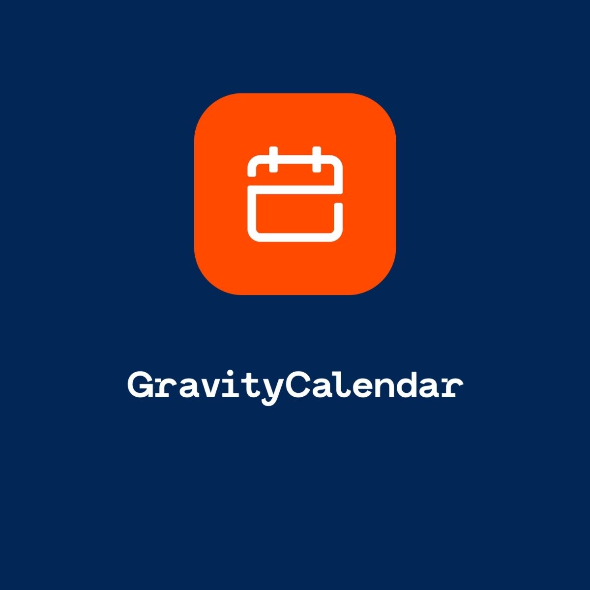 GravityCalendar