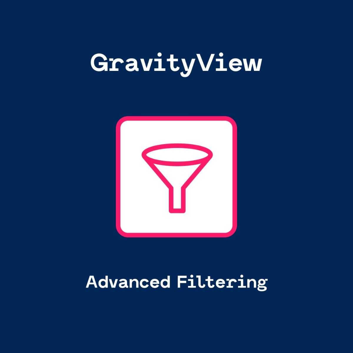 GravityView - Advanced Filter Extension
