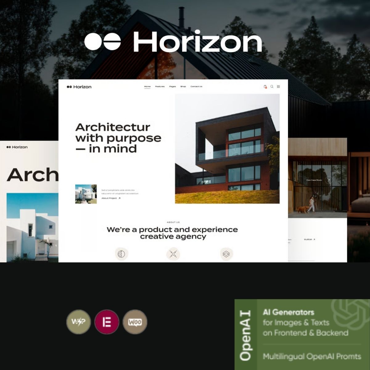Horizon - Interior Home Design & Decoration WordPress Theme