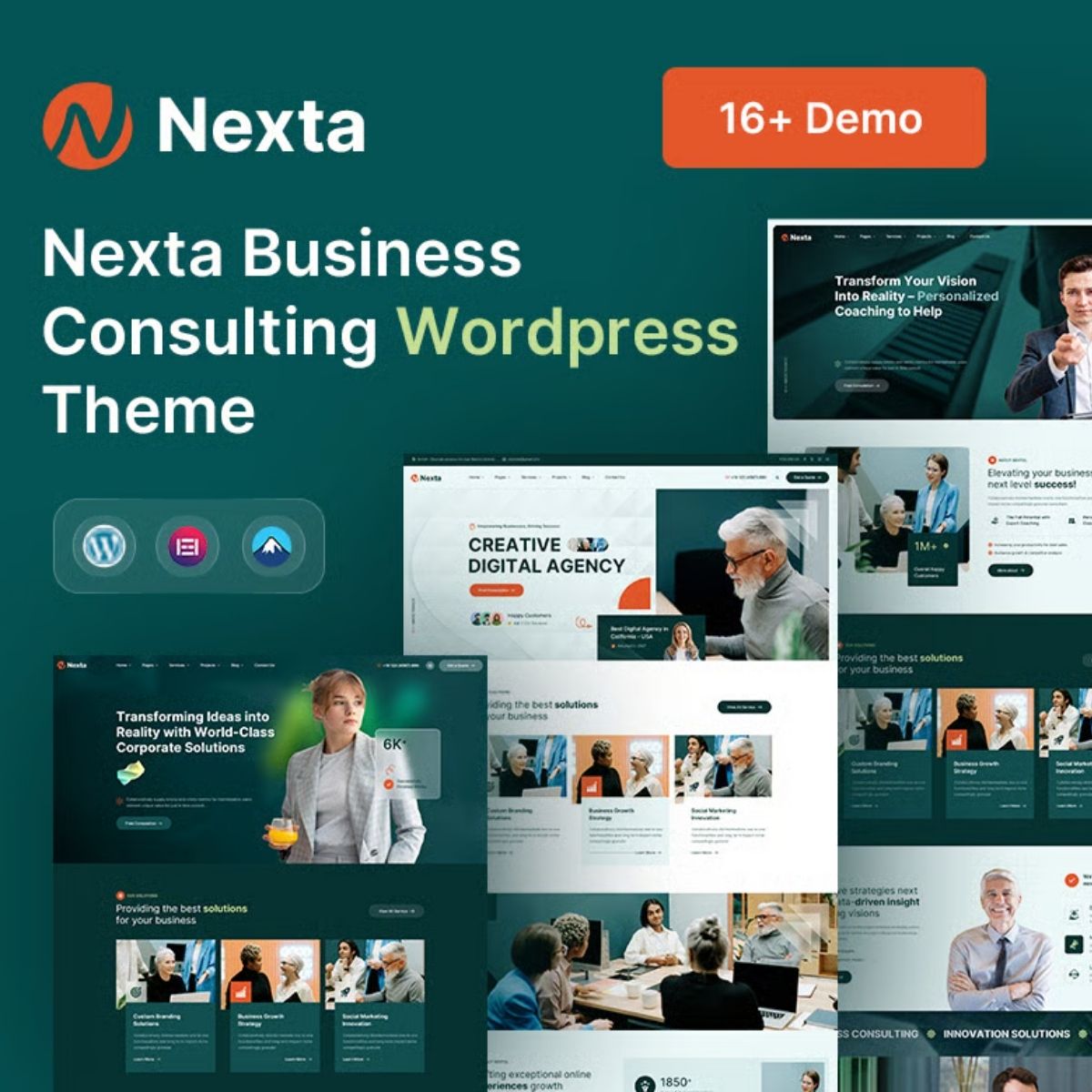 Nexta - Business Consulting Wordpress Theme