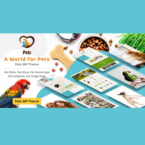 Pet World - Dog Care & Pet Shop WordPress Theme