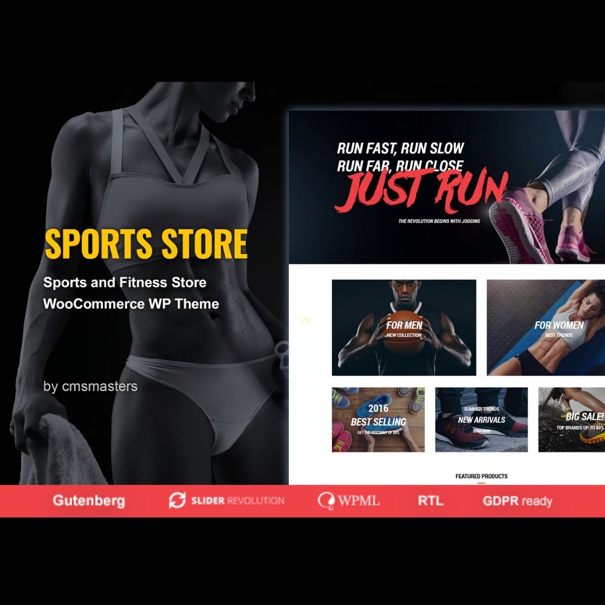 Sports Store - WooCommerce WordPress Theme