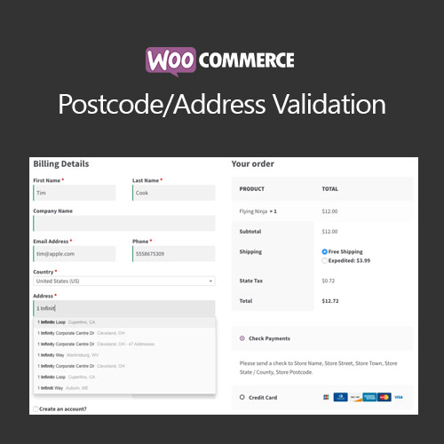 WooCommerce Postcode/Address Valida $4.49 (91% Off) | PluginTheme.net
