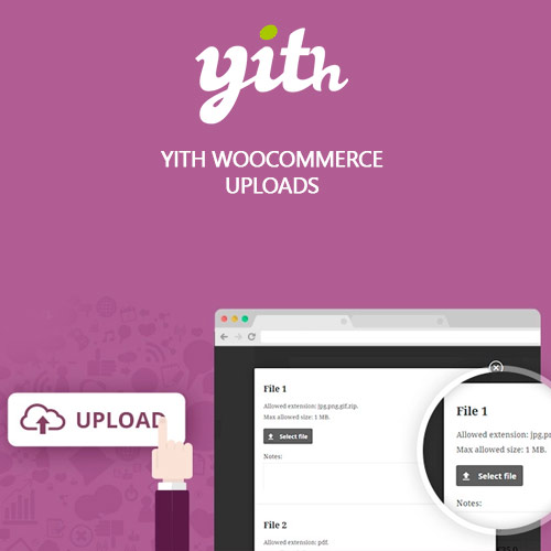 Yith YITH WooCommerce Uploads $4.49 (93% Off) | PluginTheme.net