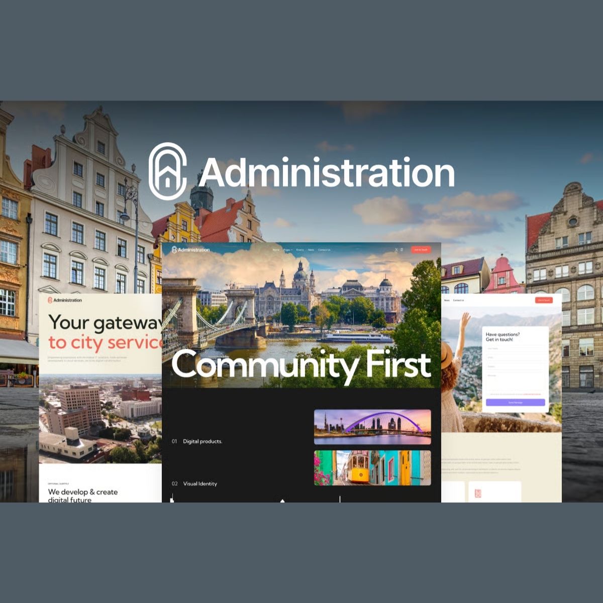 Administration - City Government & Municipal WordPress Theme