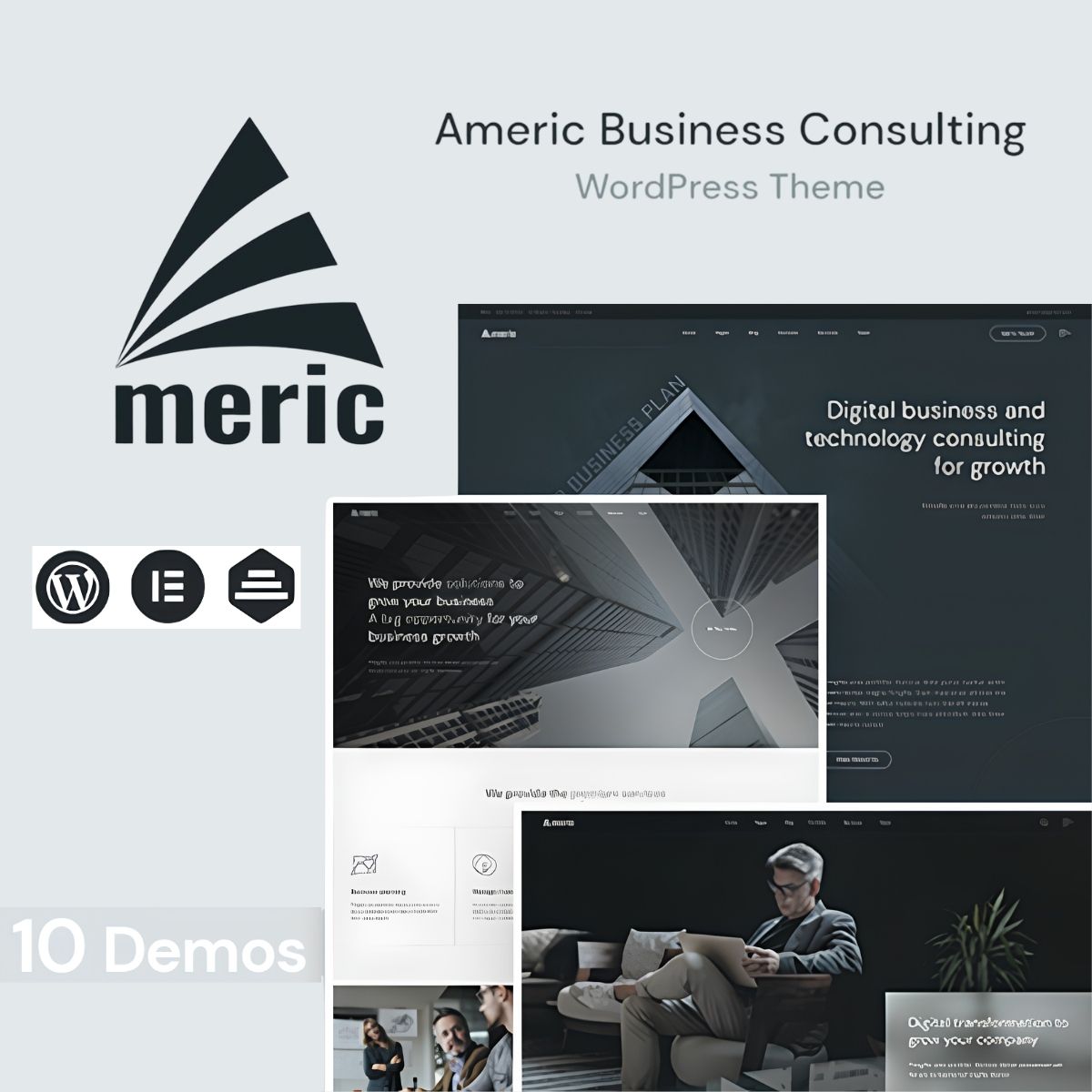 Americ - Corporate Business WordPress Theme
