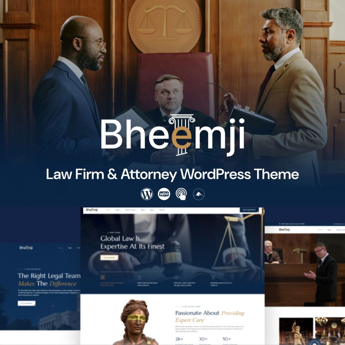 Bheemji - Law WordPress Theme