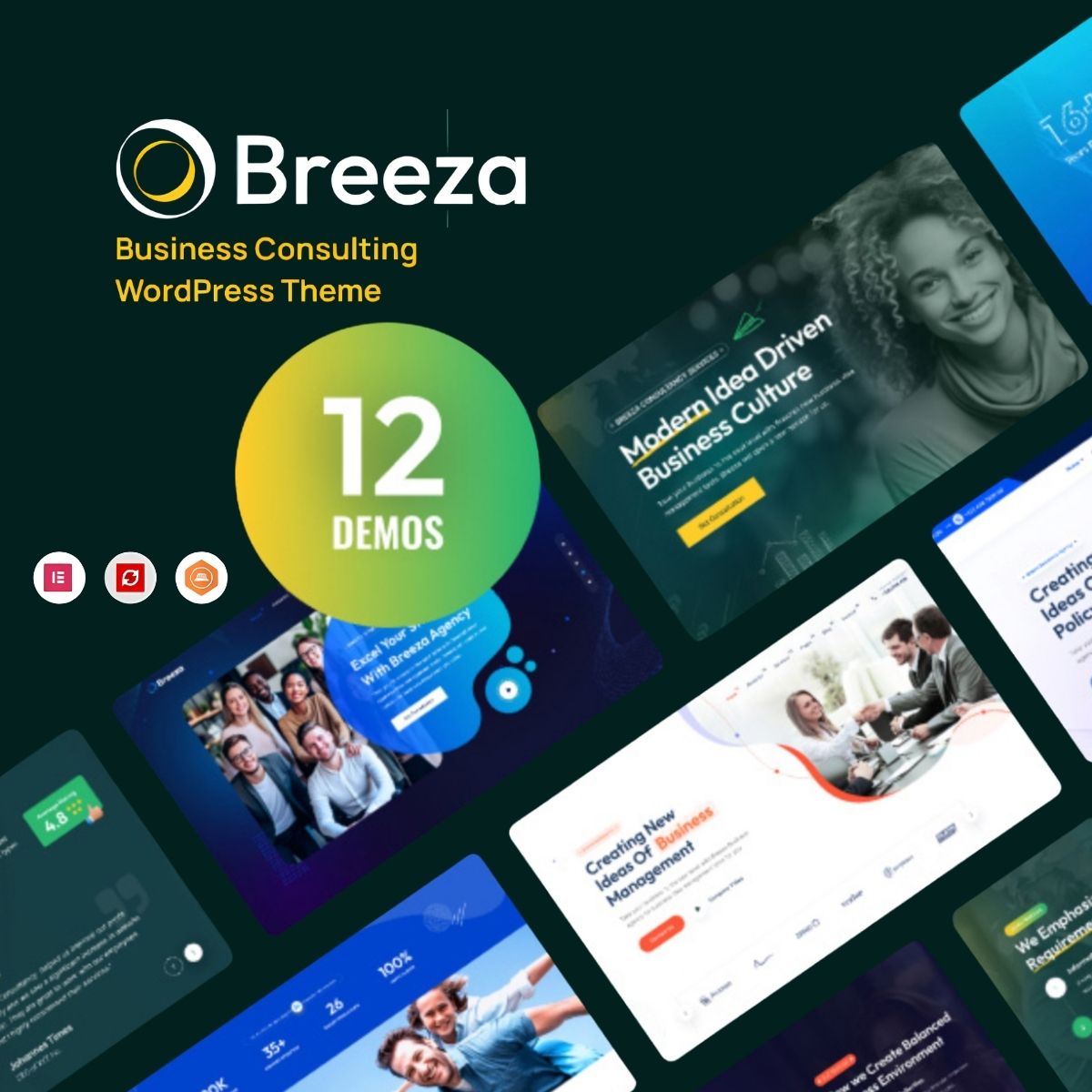 Breeza - Business Consulting WordPress Theme