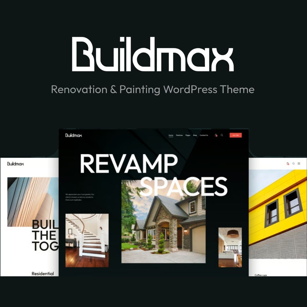 BuildMax - Renovation & Painting WordPress Theme