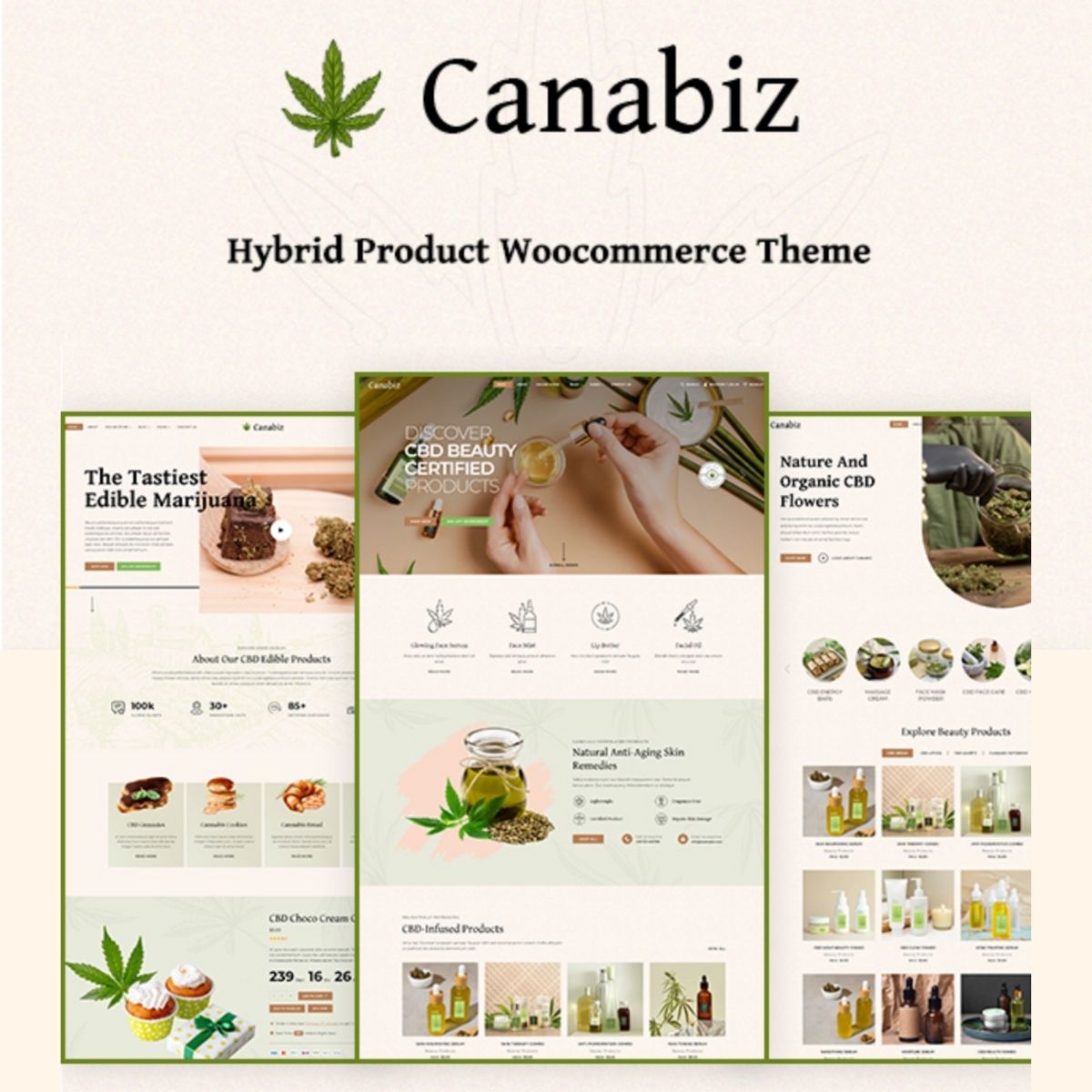 Canabiz - Marijuana WordPress Theme