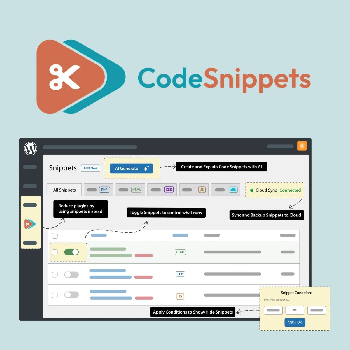 Code Snippets Pro