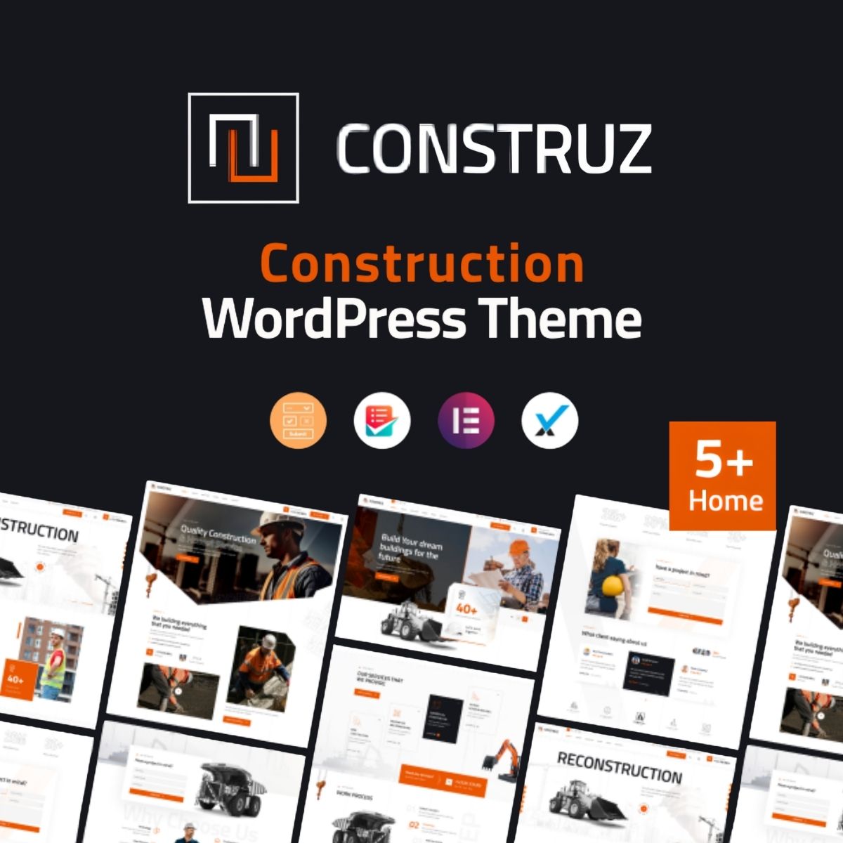 Construz - Construction & Architecture WordPress Theme