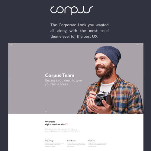 Corpus - Responsive Corporate WordPress Theme