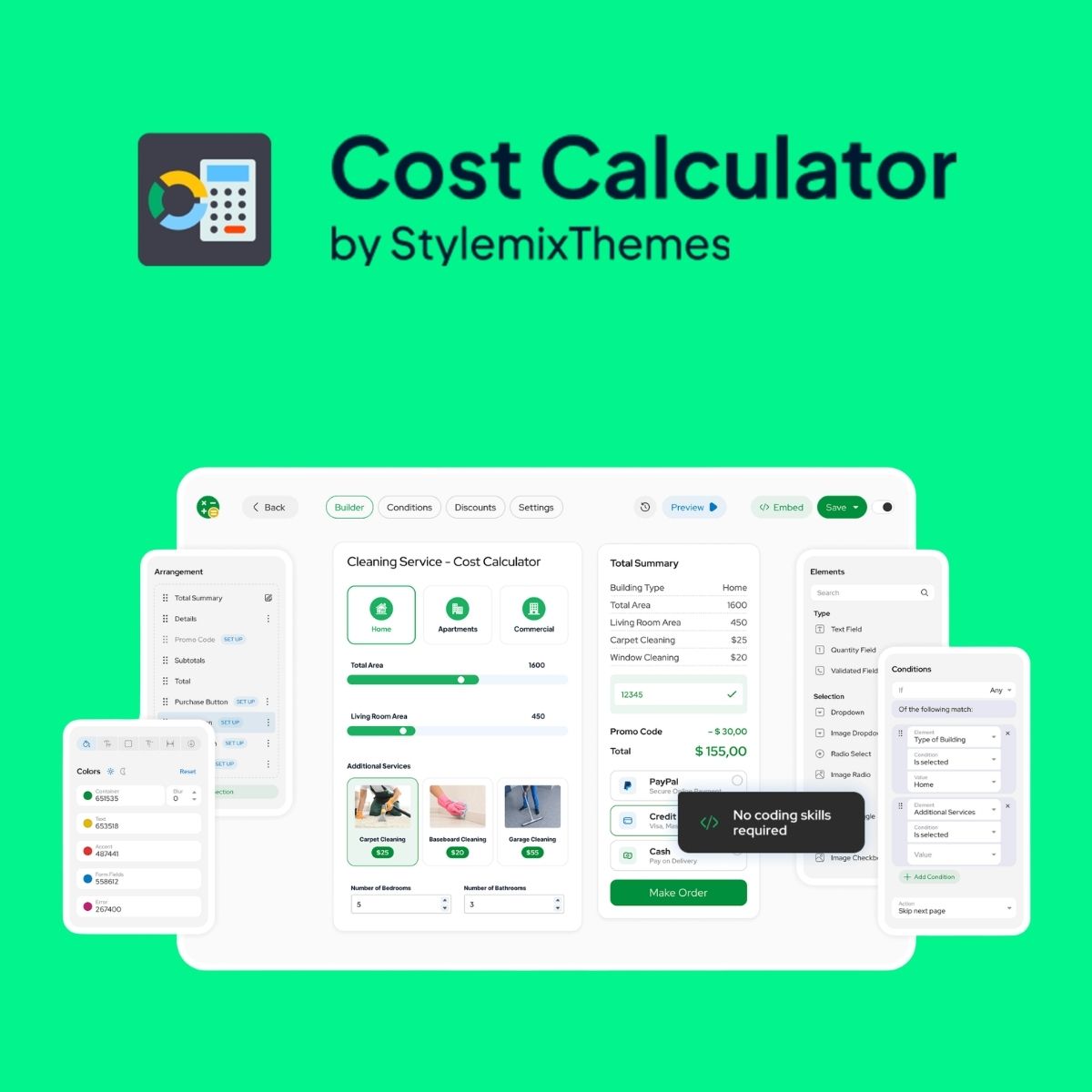 Cost Calculator Builder PRO