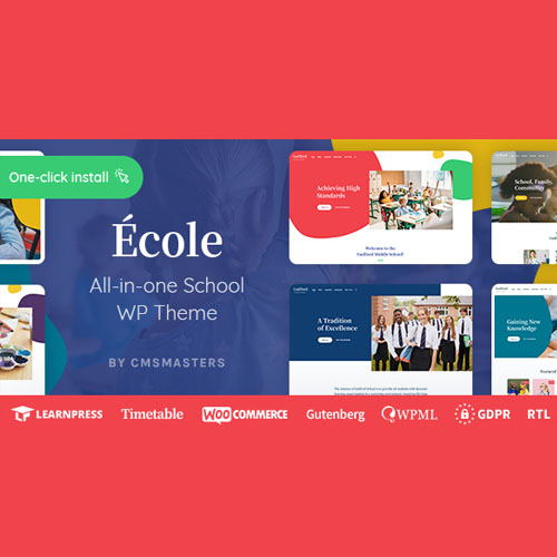 Ecole - Education & School WordPress Theme