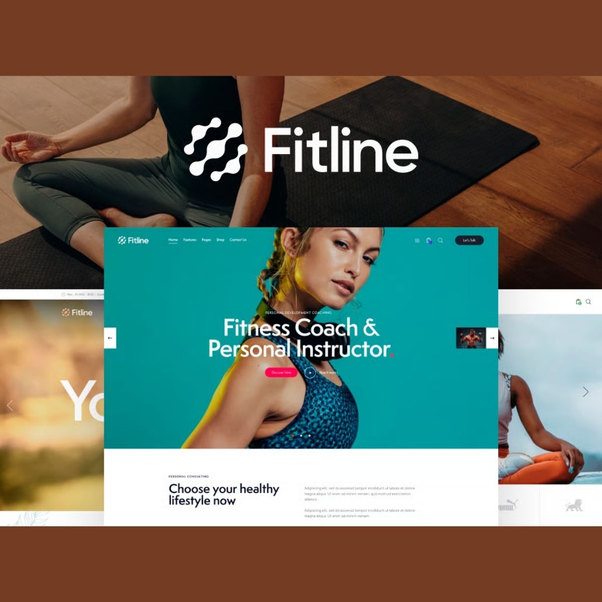 FitLine - Personal Fitness Coach WordPress Theme