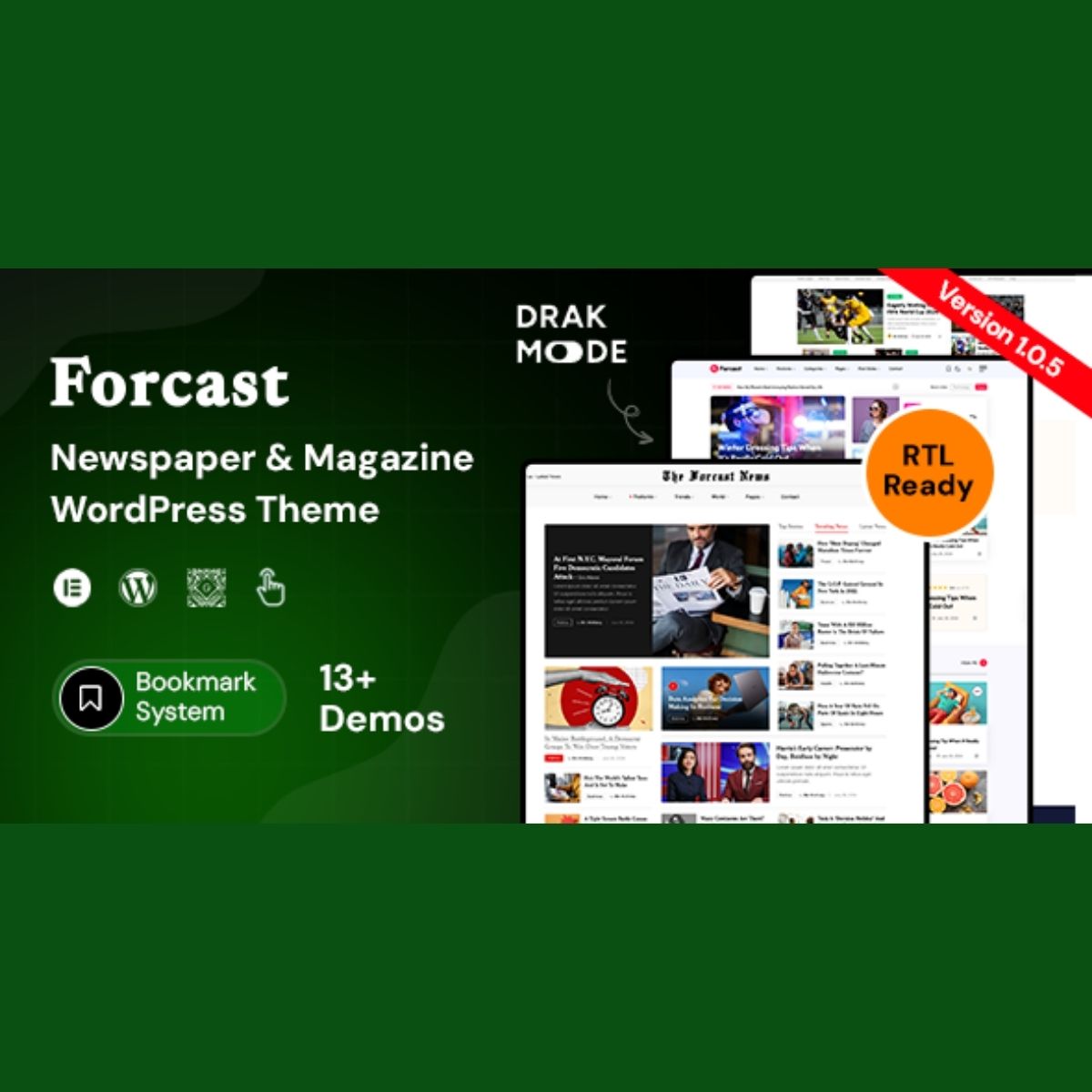 Forcast - Newspaper & Magazine Theme