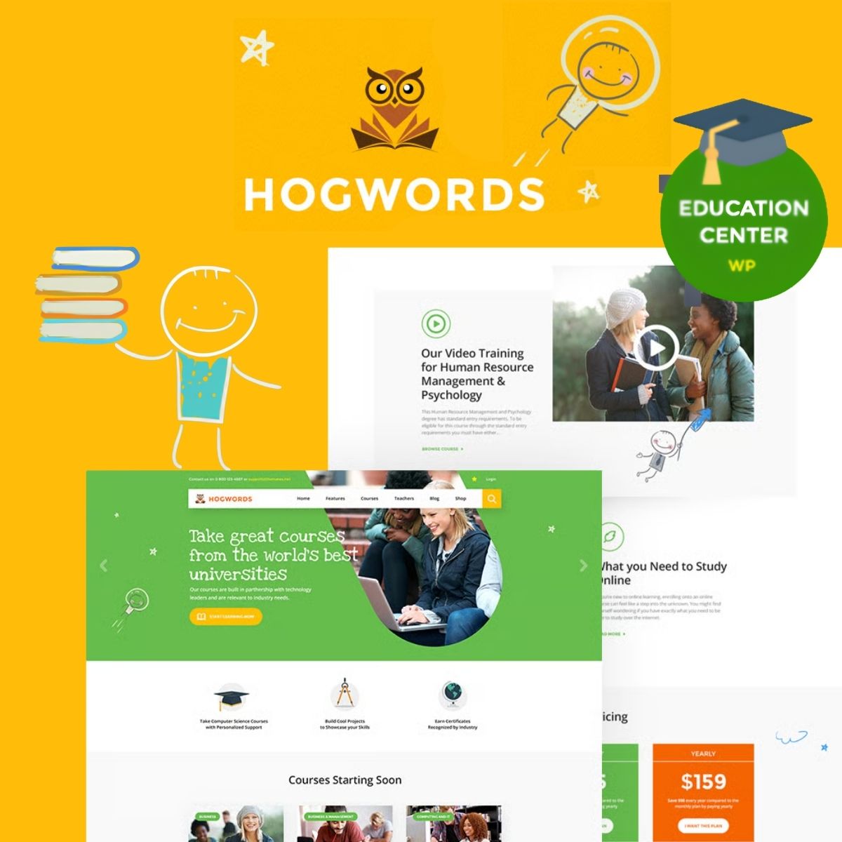 Hogwords | School, University Education WordPress Theme