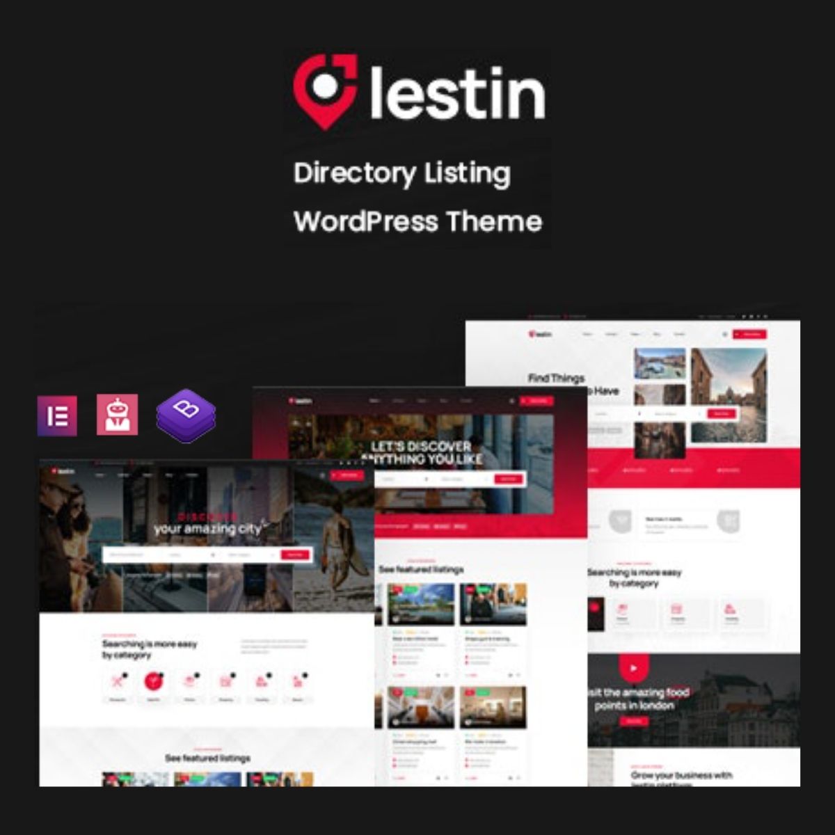 Lestin - Directory Listing WordPress Theme