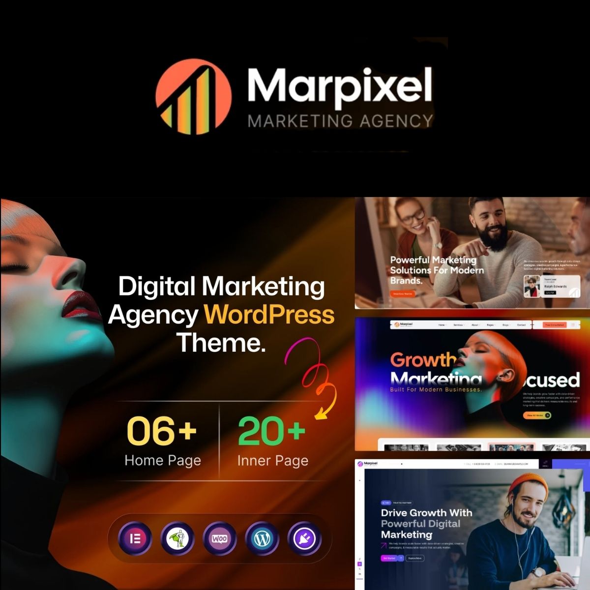 Marpixel - Digital Marketing Agency WordPress Theme