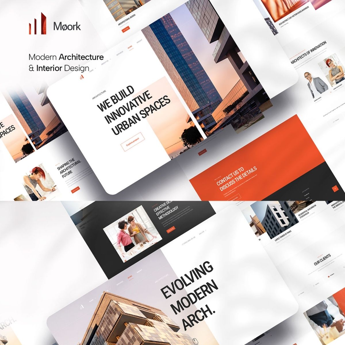 Moork - Architecture & Interior Design Theme | PluginTheme.net