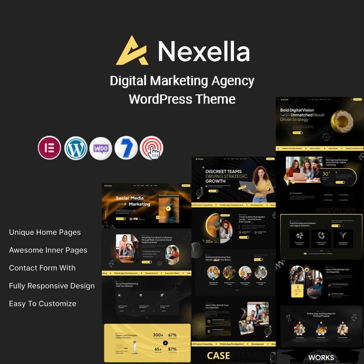 Nexella - Digital Marketing WordPress