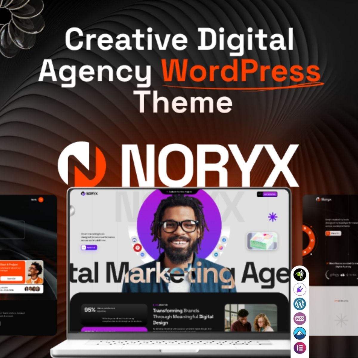 Noryx - Digital Agency & Creative WordPress Theme