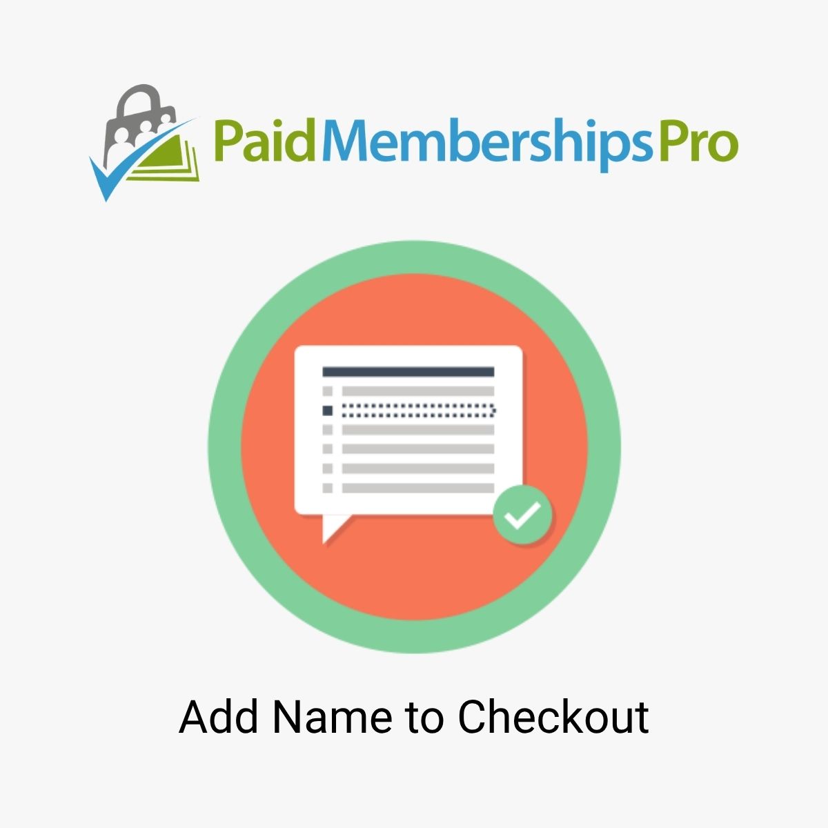 Paid Memberships Pro Add Name to Checkout