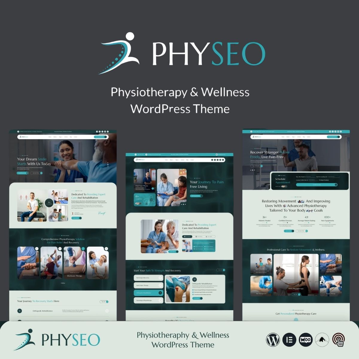 Physeo - Physiotherapy & Wellness WordPress Theme