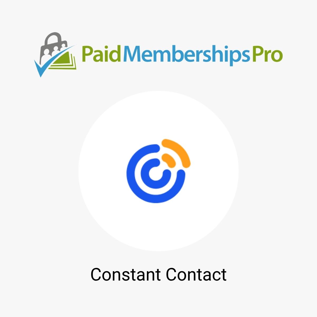 Paid Memberships Pro Constant Contact