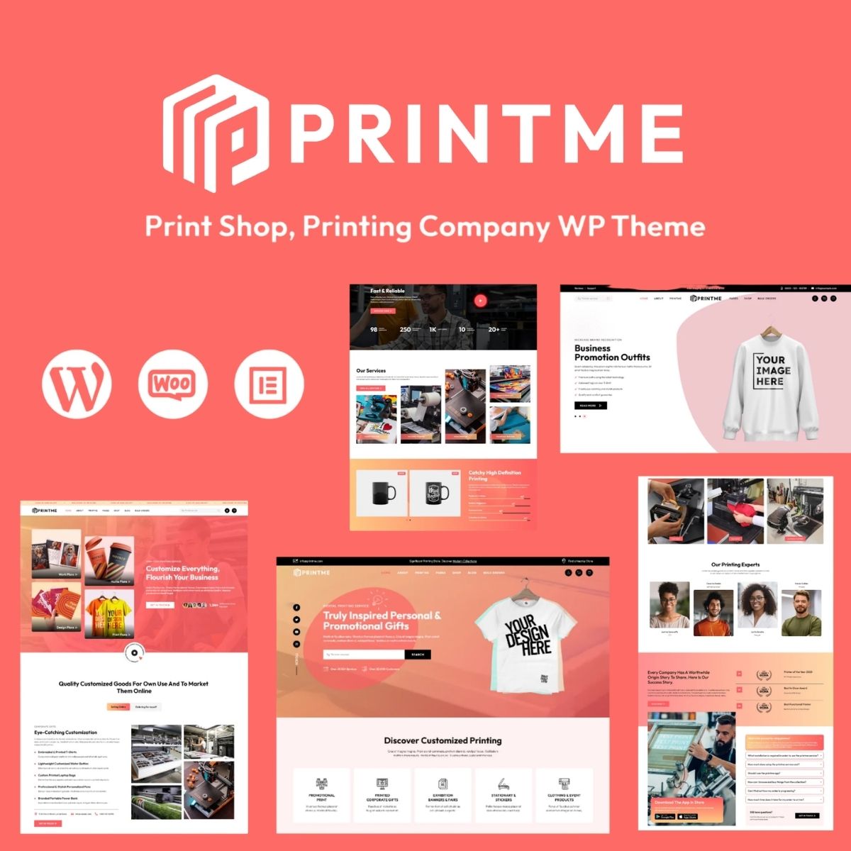 Printme - Printing Company, Press Services Theme