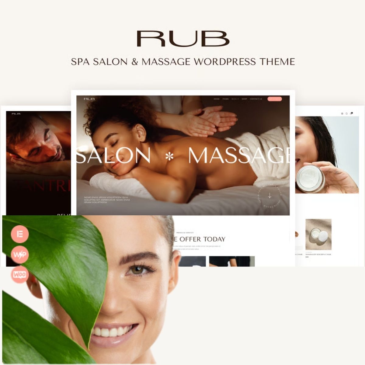 Rub - Spa Salon, Massage & Wellness WordPress Theme