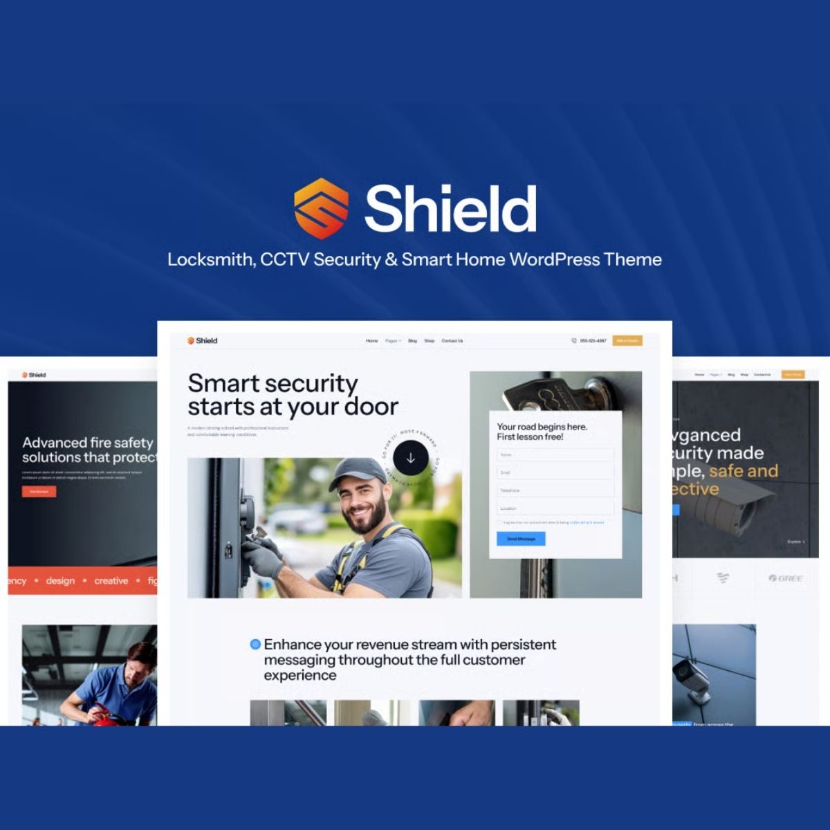 Shield - CCTV Security & Smart Home WordPress Theme