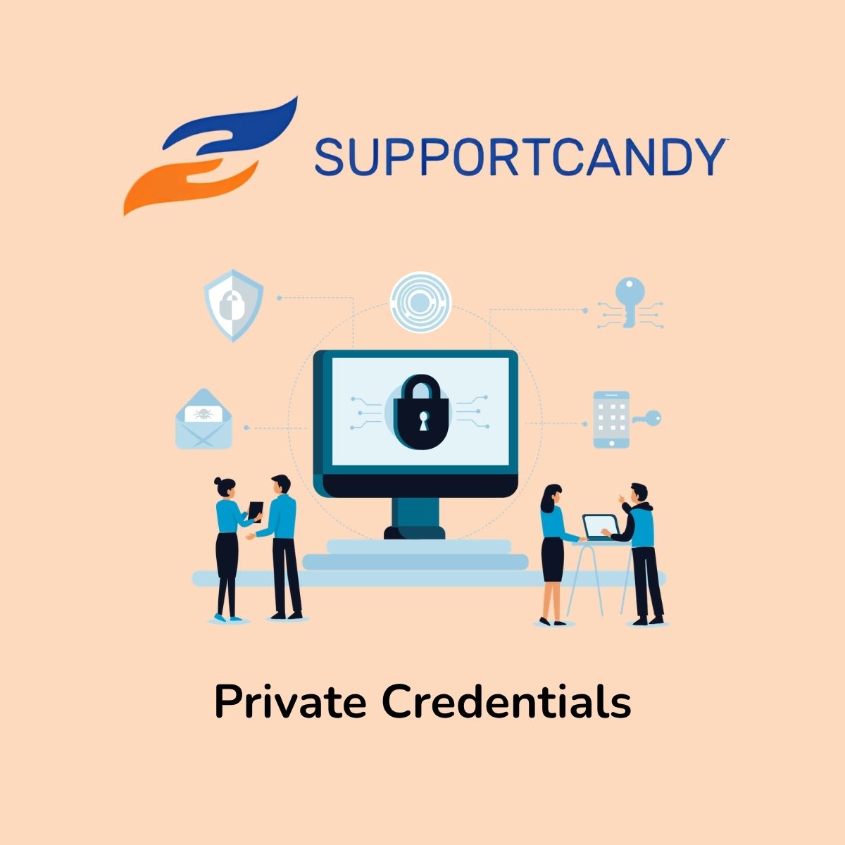 SupportCandy Private Credentials
