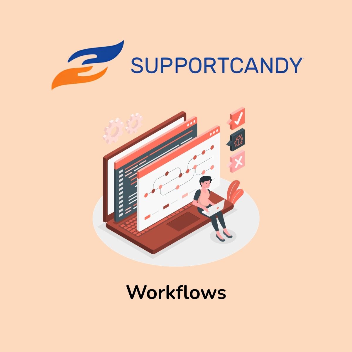 SupportCandy Workflows