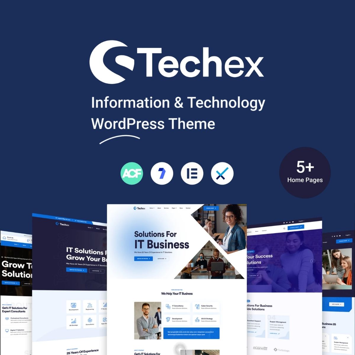 Techex - IT Solutions & Technology WordPress Theme