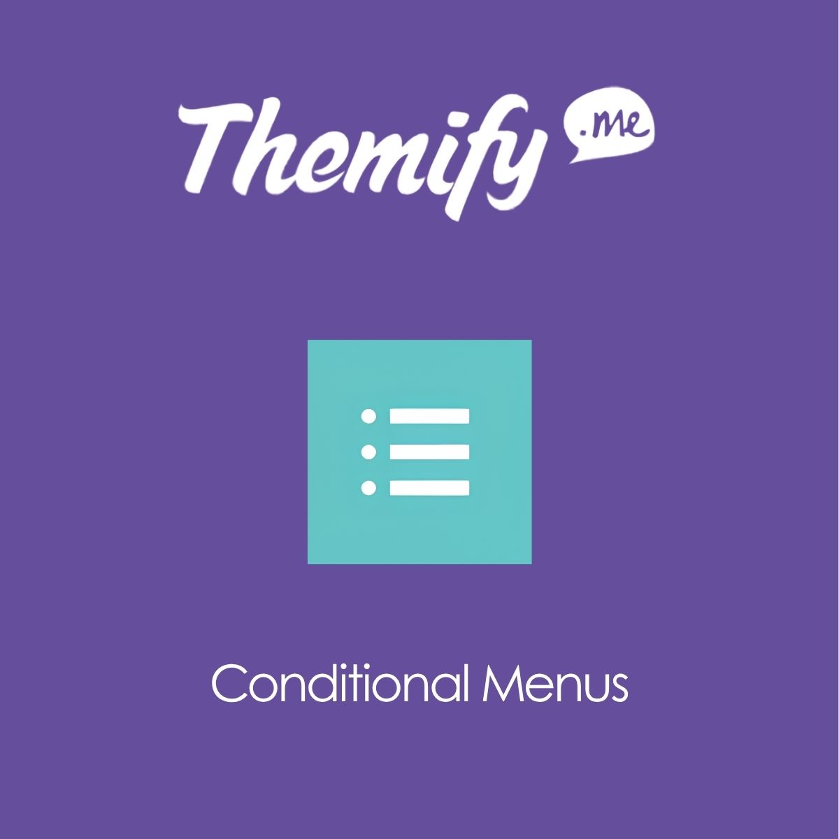 Themify Conditional Menus