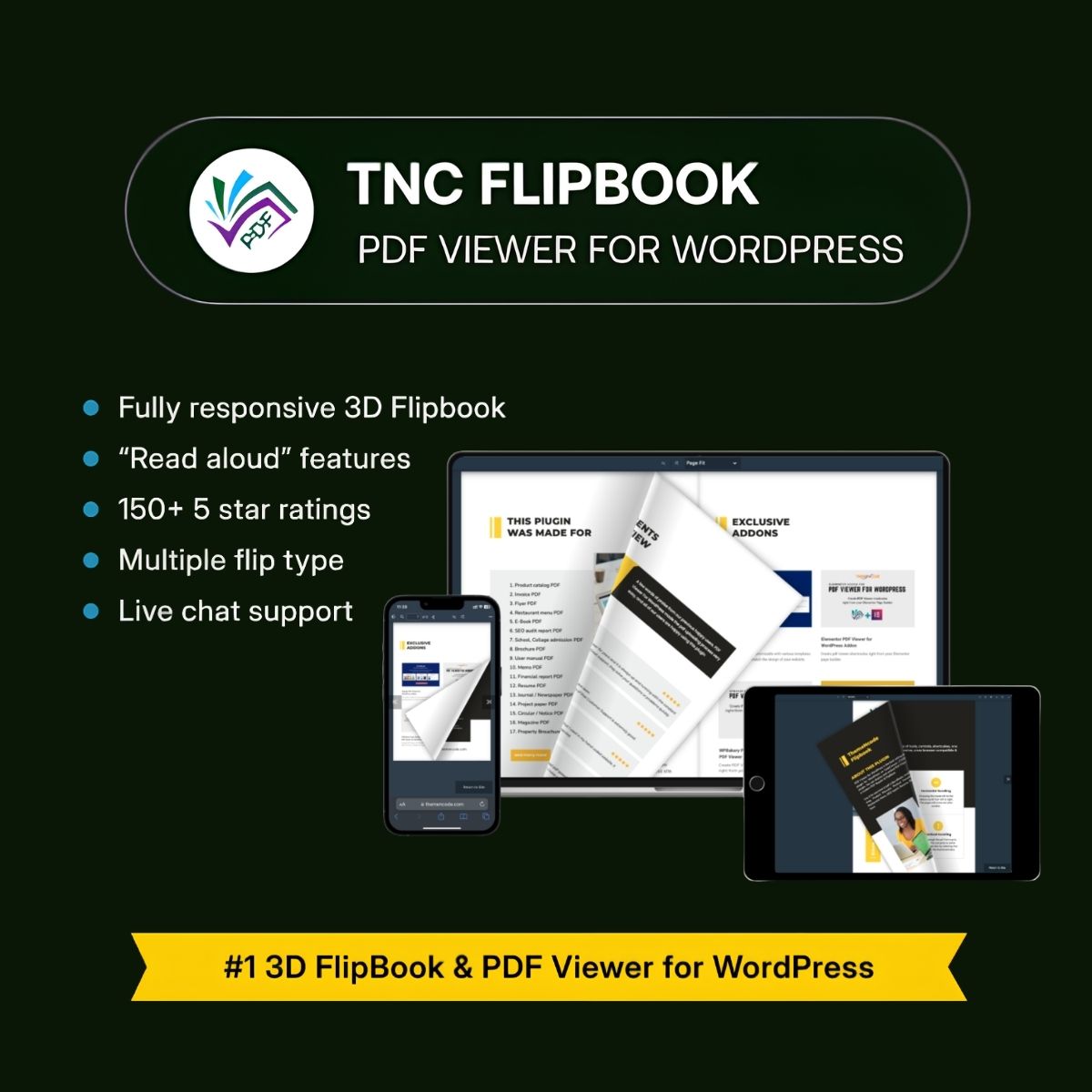 TNC FlipBook - PDF viewer for WordPress