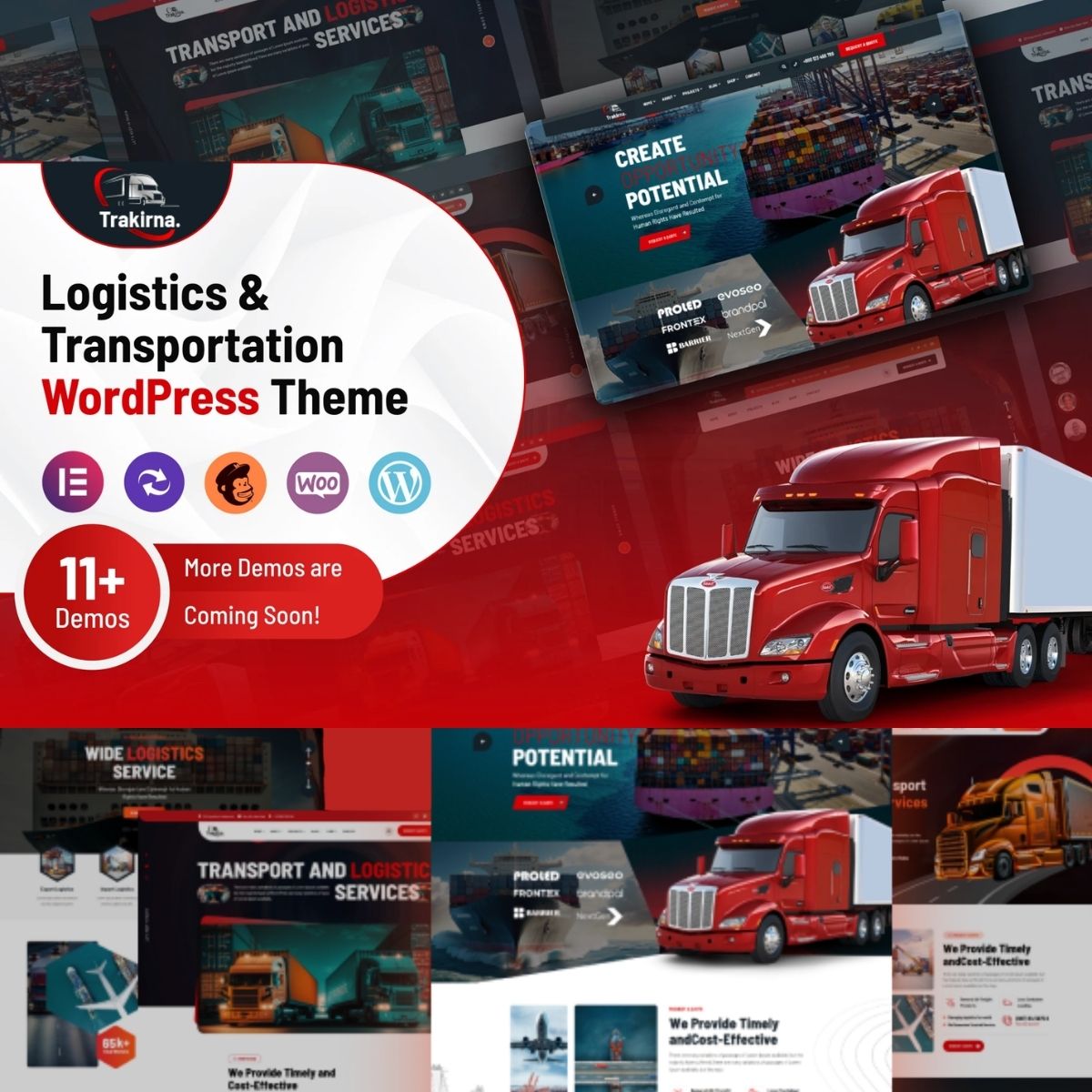 Trakirna - Transport & Logistics WordPress