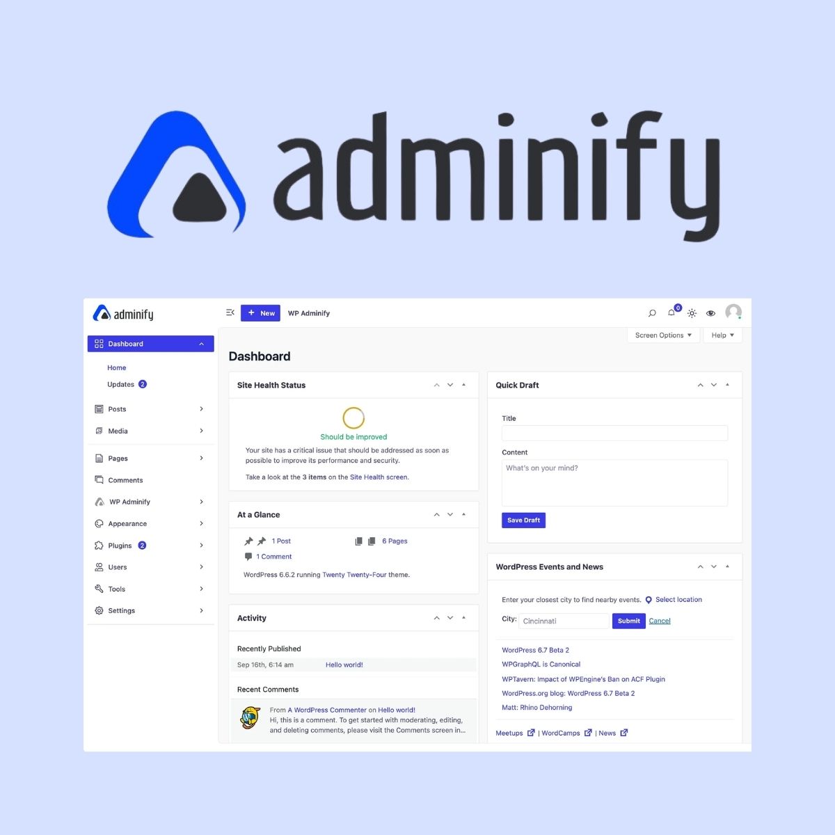 WP Adminify Pro
