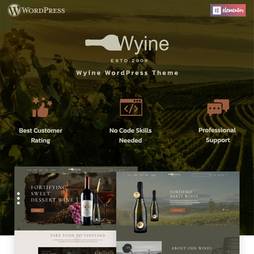 Wyine - Wine Shop Theme